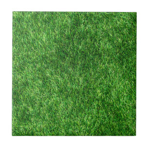 Green grass pattern tile