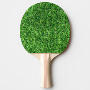 Green Grass Ping Pong Paddle