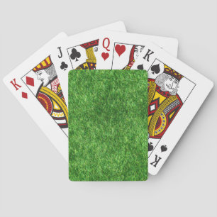 Green Grass Playing Cards