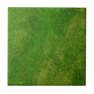 Green Grass Texture Ceramic Tile