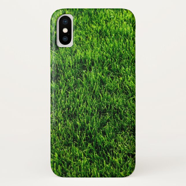 Green grass texture from a soccer field Case-Mate iPhone case (Back)