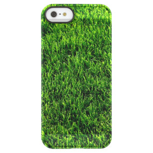 Green grass texture from a soccer field permafrost® iPhone SE/5/5s case