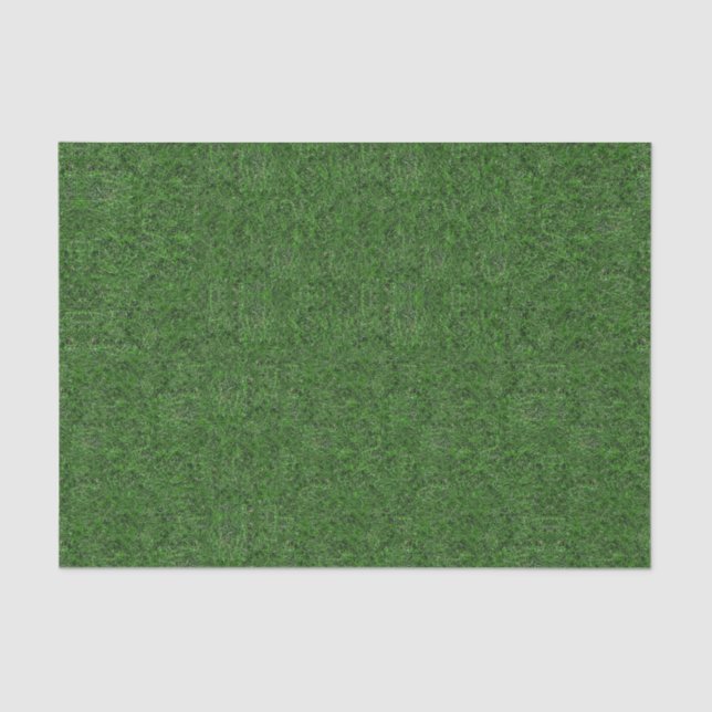 Green Grass Texture Tissue Paper (Front)