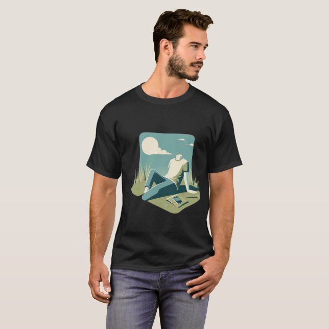 green grass under the sunlight T-Shirt (Front Full)