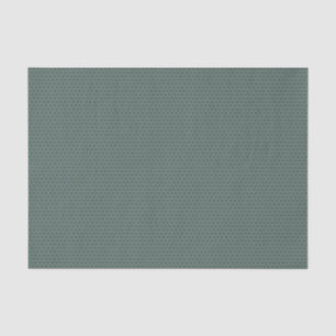 Green Gray Hexagon Pattern Tissue Paper