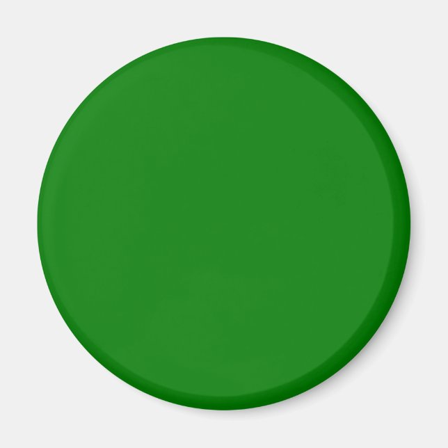 GREEN GREEN (solid colour) ~ Magnet (Front)