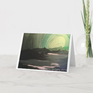 "Green" greeting card - by Gabriel McGarry