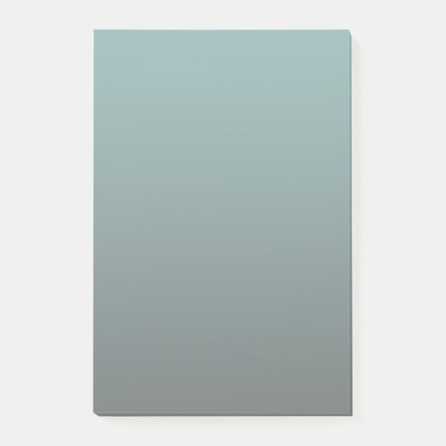 Green Grey Colour Post-it Notes (Front)