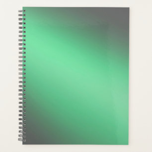 Green Grey moonlight ombre effect Planner