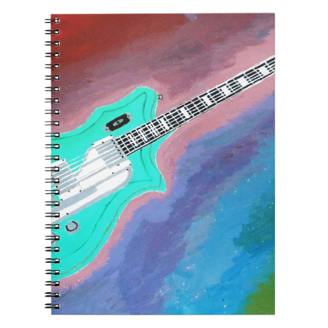 Green Guitar Notebook (Front)