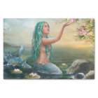 green haired mermaid