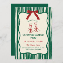 Green Hand Drawn Whimsical Wavy Frame Christmas