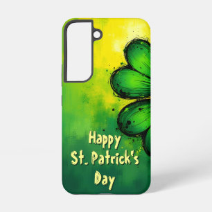 Green, Happiness & Joy - Happy St. Patrick's Day! Samsung Galaxy Case