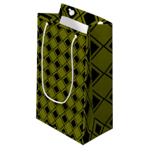 Green Harlequin Small Gift Bag