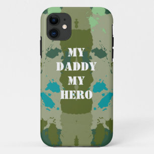 Green Harmony Abstract Pattern iPhone 11 Case