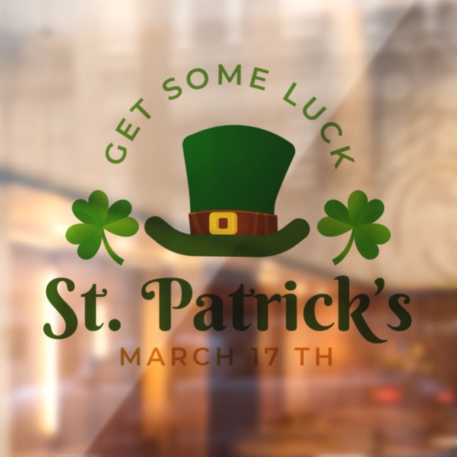 Green Hat And Clover St Patrick's Day (Sheet 2)