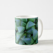 Green Haworthia Succulent Plant Gardener Mug