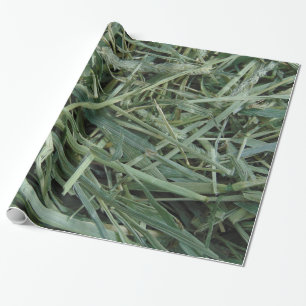Green Hay 0147 Photo Wrapping Paper