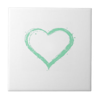 Green Heart Essential Ceramic Tile
