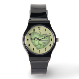 Green Heart Nurse Anaesthetist Watch
