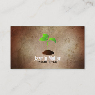 Green Herb Business Cards