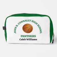 Green High School Basketball Player Personalised