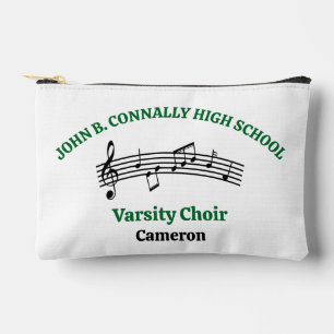 Green High School Choir Personalised Accessory Pouch
