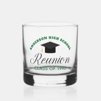 Green High School Reunion Party Custom Alumni