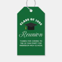 Green High School Reunion Personalised Party