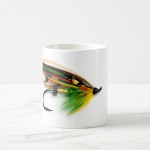 Green Highlander Salmon Fly Mug