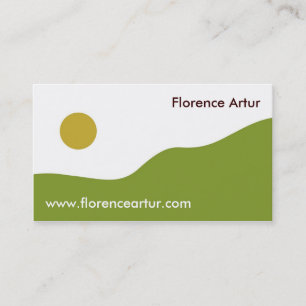 Green Hills 2 Business Card