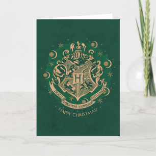 Green HOGWARTS™ Crest Holiday Wreath