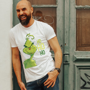 Green Hohoho Grinch Christmas T-Shirt
