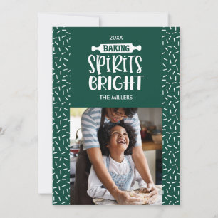 Green   Holiday Baking Spirits Bright Photo