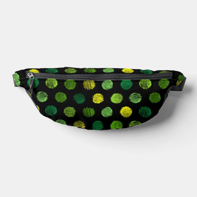 Green Holiday Fanny Pack (Lay Down)