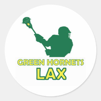 Green Hornets Shot 2 Classic Round Sticker