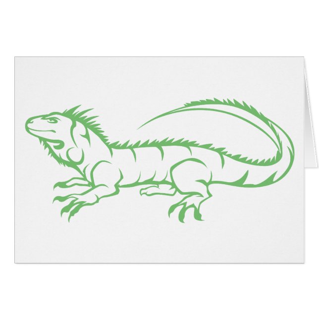 Green Iguana (Front Horizontal)
