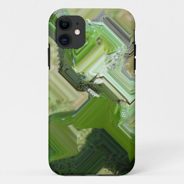 Green Iguana Case-Mate iPhone Case (Back)