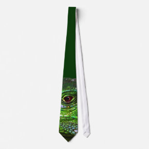 Green Iguana Collection Tie