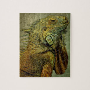 Green Iguana Jigsaw Puzzle
