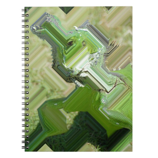 Green Iguana Notebook (Front)