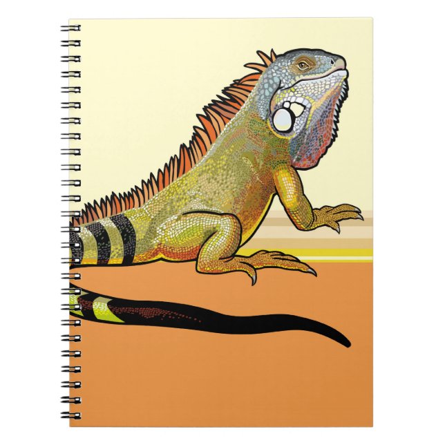 green iguana notebook (Front)