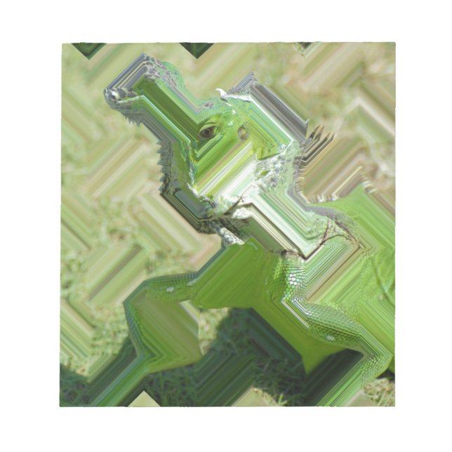 Green Iguana Notepad (Front)