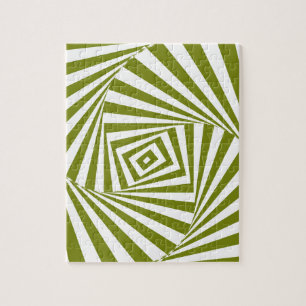 green illusion jigsaw puzzle