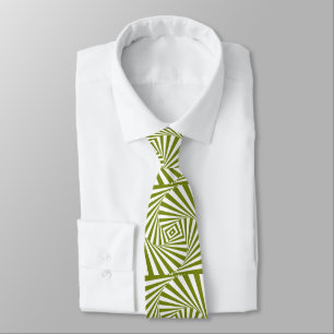 green illusion tie