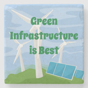 Green Infrastructure is Best Stone Coaster