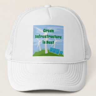 Green Infrastructure is Best Trucker Hat