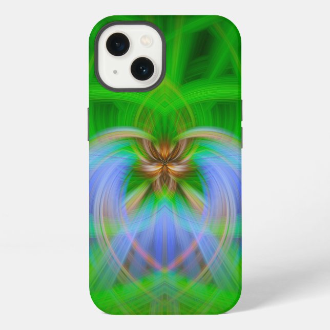 Green Intricacy  iPhone Case (Back)