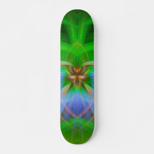 Green Intricacy Skateboard