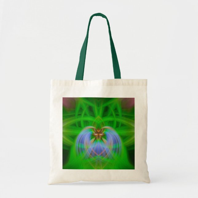 Green Intricacy  Tote Bag (Front)